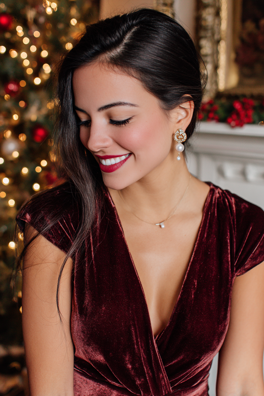 festive_christmas_outfit_velvet_burgundy_dress_pearl_earrings_27a7cfce-1467-4ef8-a2b6-52df34c70504_3